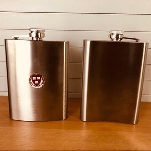NWT Stainless Steel Harvard University Flask 8 oz